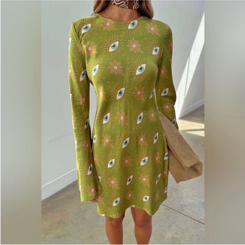 NWT Never Fully Dressed Khaki Eye
Mini Soho Dress - Picture 2 of 6
